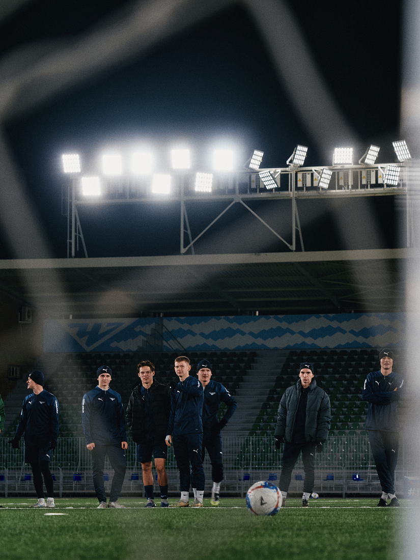 Пригласили молодых игроков на просмотр