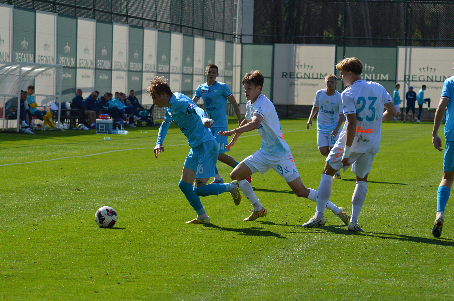 Победа в матче с «Зенитом-2»