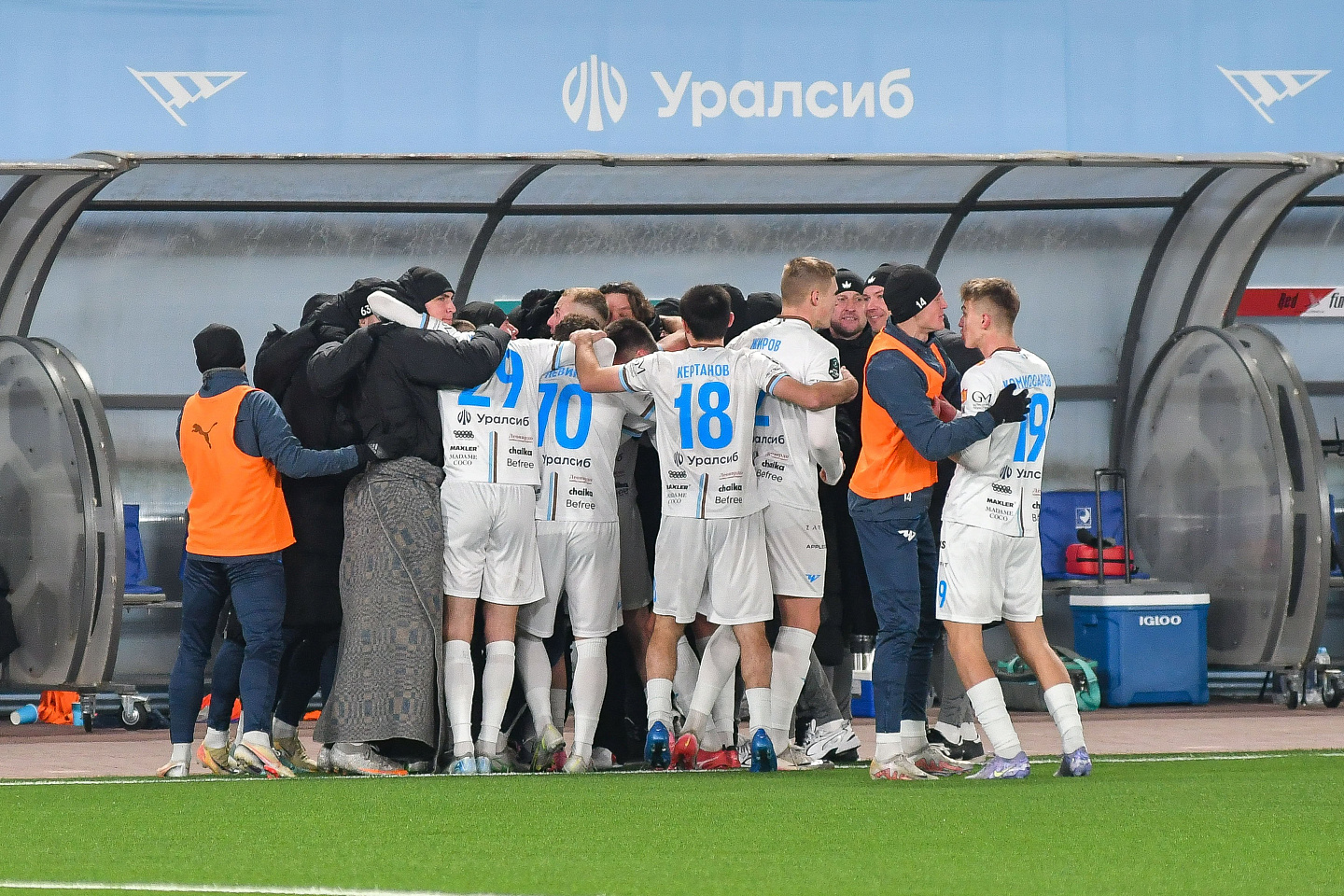 Браво, команда! Спасибо за победу, мужики!